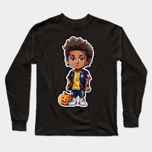 Neymar fan tee halloween Long Sleeve T-Shirt